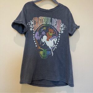 Junk Food Kids Size M Vintage Wash Grateful Dead Graphic Tee - See Pics for Flaw